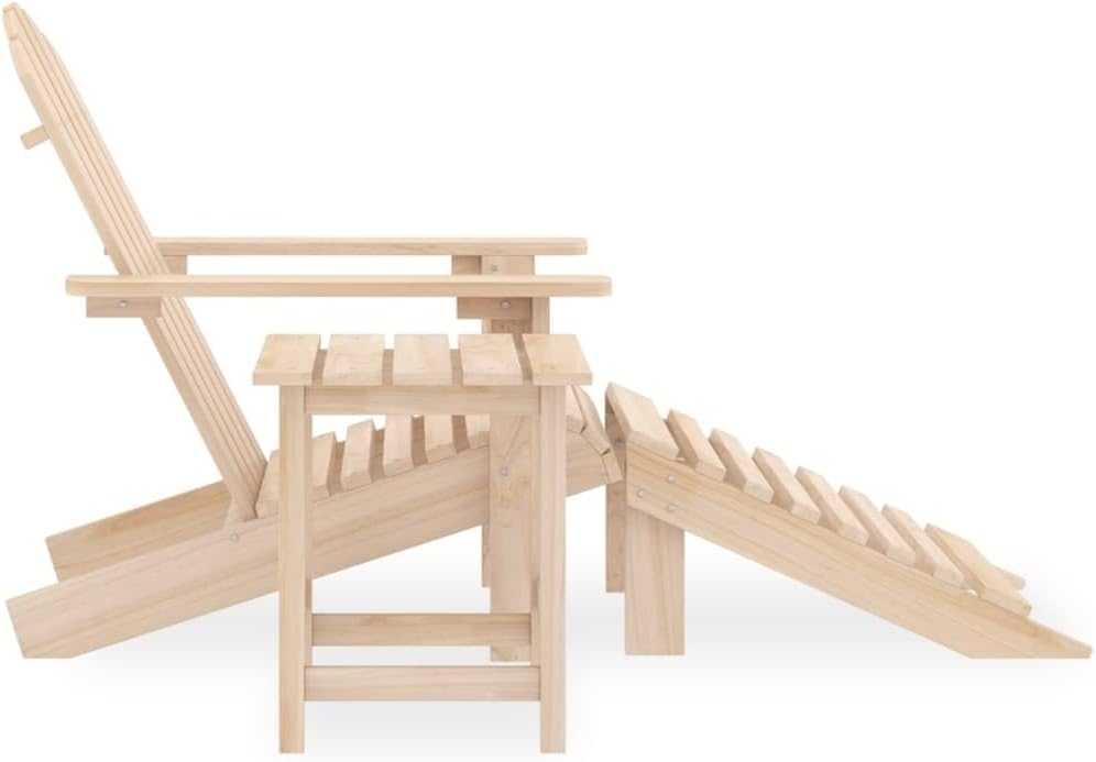 Fir Wood Adirondack Set