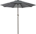 Crank Tilt 9Ft Patio Umbrella