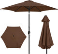 Brown UPF50 Patio Umbrella