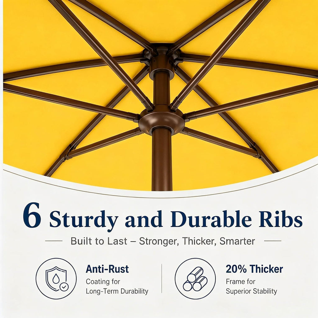 Crank Lift 7.5Ft Umbrella