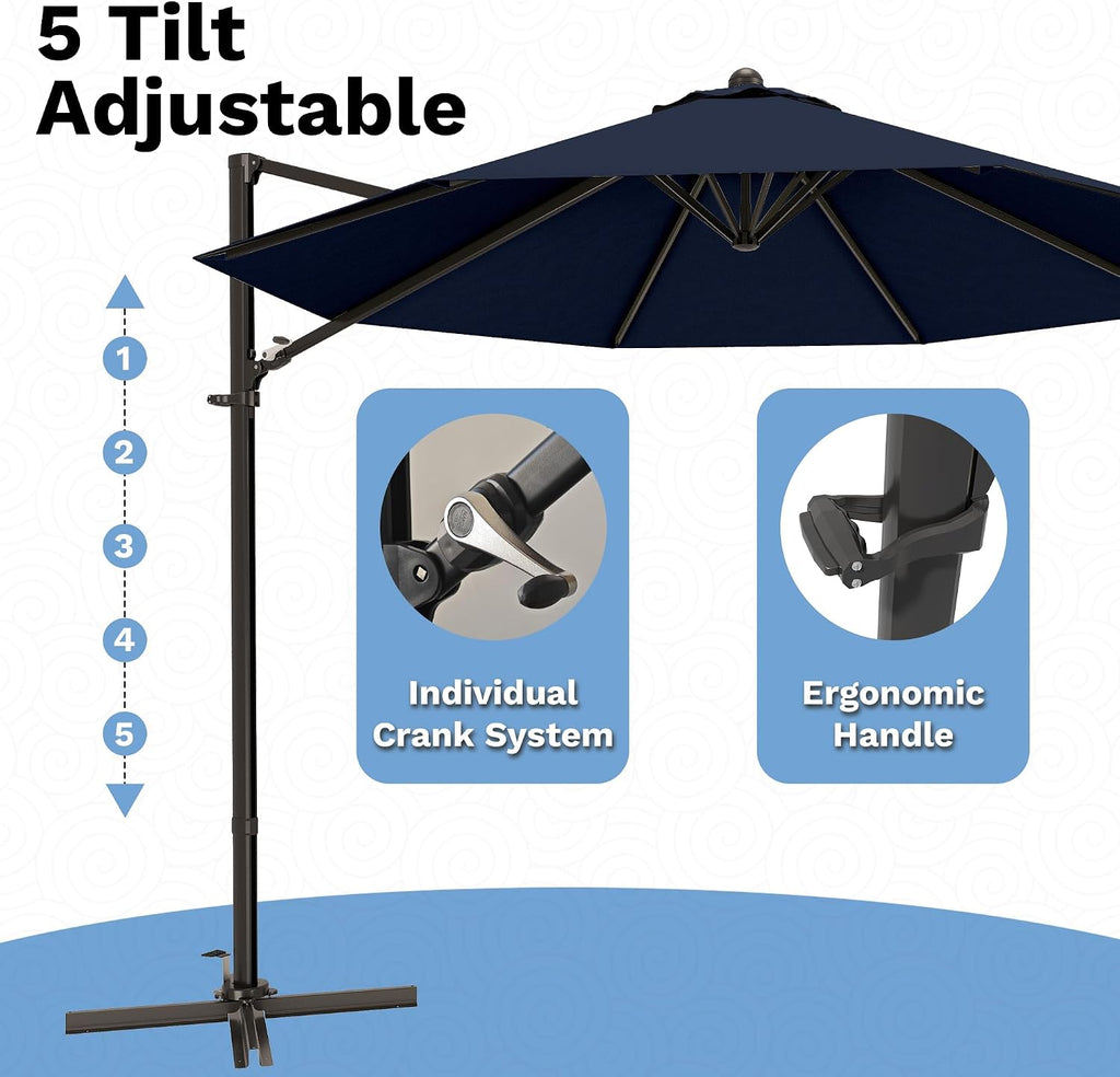 360° Rotate Offset Umbrella