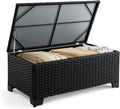 Wicker Outdoor Storage Box
